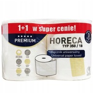 Horeca Premium hrubá papierová utierka biela 70mx2