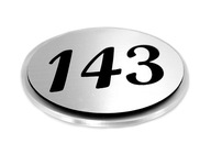 číselné karty ČÍSLO DVERÍ hotel 5x4 + PLEX 20 ks číselné karty ČÍSLO DVERÍ hotel 5x4 + PLEX 20 ks