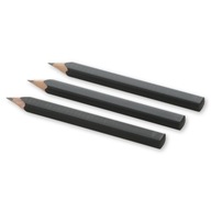 Sada 3 ceruziek z cédrového dreva 2B + HB