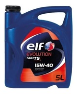 ELF OIL 15W40 5L EVOLUTION 500 TS SL/CF Elf ELF EVOLUTION 500 TS 15W-40