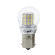 Teplá LED žiarovka BA15S P21W 12V 24V smerový doraz Teplá LED žiarovka BA15S P21W 12V 24V smerový doraz