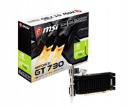 VGA karta MSI GT730 N730K-2GD3HLPV1 2GB DDR3 64bit