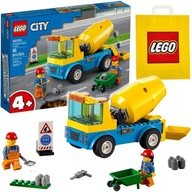 LEGO City 60325 Autodomiešavač betónu - kocky pre chlapcov od 4 rokov LEGO City 60325 Autodomiešavač betónu - kocky pre chlapcov od 4 rokov