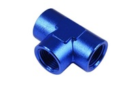 Dámske/Ženské/Ženské tričko 1/8" NPT modré Dámske/Ženské/Ženské tričko 1/8" NPT modré