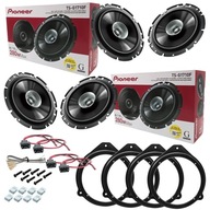 VÝKONNÉ REPRODUKTORY PIONEER pre Audi A4 B6 B7 Seat Exeo SET PREDNÉ + ZADNÉ 4KS VÝKONNÉ REPRODUKTORY PIONEER pre Audi A4 B6 B7 Seat Exeo SET PREDNÉ + ZADNÉ 4KS