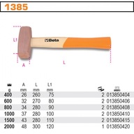 MEDENÉ KLADIVO 800G MEDENÉ KLADIVO 800G