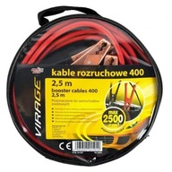 KÁBLE MÔJ BOTAČKY DO AUTA 400A 2,5M POUZDRO KÁBLE MÔJ BOTAČKY DO AUTA 400A 2,5M POUZDRO