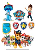 CUKROVÁ HMOTA potlač torta PAW PATROL, super kvalita CUKROVÁ HMOTA potlač torta PAW PATROL, super kvalita