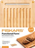 FISKARS FUNCTIONAL FORMA Obojstranná bambusová doska na krájanie FISKARS FUNCTIONAL FORMA Obojstranná bambusová doska na krájanie