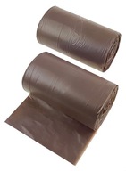 Vrecia na triedenie BIO-ODPADU 60L, hnedé, 100 ks (2 rolky) Vrecia na triedenie BIO-ODPADU 60L, hnedé, 100 ks (2 rolky)