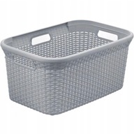Kôš na prádlo Curver iron DURABLE 45l, šedý Kôš na prádlo Curver iron DURABLE 45l, šedý