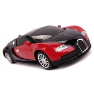 RC auto Bugatti Veyron licencia 1:24 červené