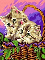 Maľba MAĽBA PODĽA ČÍSEL PRE DETI MAČKA MAČIČKA 30x40 SET S RÁMOM Maľba MAĽBA PODĽA ČÍSEL PRE DETI MAČKA MAČIČKA 30x40 SET S RÁMOM