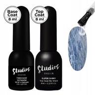 Didier Lab Hybrid SET Fiber Base Octagon + Top Coat Super Shiny Didier Lab Hybrid SET Fiber Base Octagon + Top Coat Super Shiny