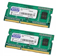 8 GB GOODRAM 2 x 4 GB SODIMM DDR3 1333 MHz 512 x 8 RAM