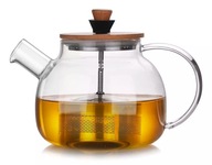 SKLENENÁ kanvica viečko 1000ml DARČEK SKLENENÁ kanvica viečko 1000ml DARČEK
