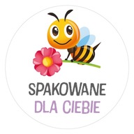 Etikety, nálepky ZABALENÉ PRE VÁS fi55 100 ks Etikety, nálepky ZABALENÉ PRE VÁS fi55 100 ks