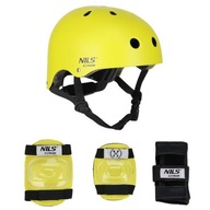 PRILBA S CHRÁNIČOM SET ŽLTÁ VEL. M FOR BIKE ROLES SKATEBOARD SET PRILBA S CHRÁNIČOM SET ŽLTÁ VEL. M FOR BIKE ROLES SKATEBOARD SET