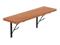 Závesná polica loft kuchyňa izba Jelša 60cm Závesná polica loft kuchyňa izba Jelša 60cm