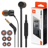 JBL TUNE 110 SLÚCHADLÁ DO UŠÍ MIKROFÓN ČIERNA JBL TUNE 110 SLÚCHADLÁ DO UŠÍ MIKROFÓN ČIERNA