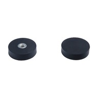 Magnetický držiak v gume s vnútorným závitom UMG 22x6 M4, sada 10 kusov Magnetický držiak v gume s vnútorným závitom UMG 22x6 M4, sada 10 kusov