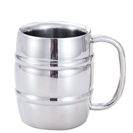 Nerezový hrnček na pivo s dvojitou stenou Nerezový hrnček na pivo s dvojitou stenou