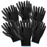 Latexové pracovné rukavice so zeleným kvetinovým vzorom EN ISO 21420 M Latexové pracovné rukavice so zeleným kvetinovým vzorom EN ISO 21420 M
