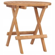 Záhradný skladací stôl 50x50x50cm teakové drevo