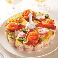 Forma na výrobu sushi tortovej formy vhodná pre domácich majstrov f Forma na výrobu sushi tortovej formy vhodná pre domácich majstrov f
