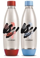Sada fliaš SodaStream Fuse Brush Design 2x1L Sada fliaš SodaStream Fuse Brush Design 2x1L