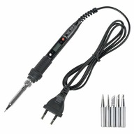 Čierna elektrická spájkovačka EU Style 220V 80W 80W Čierna elektrická spájkovačka EU Style 220V 80W 80W