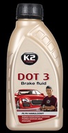 K2 BRZDOVÁ KVAPALINA DOT3 K2 0,5L K2 BRZDOVÁ KVAPALINA DOT3 K2 0,5L