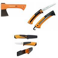 FISKARS AX AX X5 - XXS + Nôž + PILA