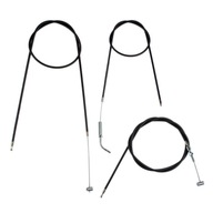 Sada 3 laniek spojky plynovej brzdy ROMET PONY MOTOR RING M1 M2 M3 black Sada 3 laniek spojky plynovej brzdy ROMET PONY MOTOR RING M1 M2 M3 black