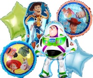 Sada fóliových balónov TOY STORY SKINNY BUZZ ASTRAL narodeniny, 6 ks Sada fóliových balónov TOY STORY SKINNY BUZZ ASTRAL narodeniny, 6 ks