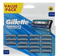 Vložky Gillette Mach3 Razor 17 kusov