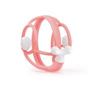 Hryzátko Mombella s hrkálkou Snail Pink Hryzátko Mombella s hrkálkou Snail Pink