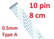 Flex páska FPC FFC VW-1 AWM 20624 80C 60V 8cm 10Pi Flex páska FPC FFC VW-1 AWM 20624 80C 60V 8cm 10Pi