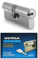 GERDA H PLUS VLOŽKA PRE NIKEL ZÁMKU, TRIEDA 5. 35/40 GERDA H PLUS VLOŽKA PRE NIKEL ZÁMKU, TRIEDA 5. 35/40