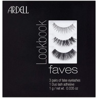 Ardell Lookbook Faves sada 3 párov umelých mihalníc + lepidlo na mihalnice 1g Ardell Lookbook Faves sada 3 párov umelých mihalníc + lepidlo na mihalnice 1g
