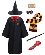 HARRY POTTER GRYFFINDOR JEDNORÁZOVÝ SET NA KARNEVALOVÝ PLES 134-140 CM HARRY POTTER GRYFFINDOR JEDNORÁZOVÝ SET NA KARNEVALOVÝ PLES 134-140 CM