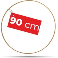 Kovový prsteň, lapač snov, ZLATÝ MATNÝ, 90 cm Kovový prsteň, lapač snov, ZLATÝ MATNÝ, 90 cm
