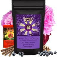 Yerba maté zelené ovocie Bayas sladké drievko 500g 0,5kg Yerba maté zelené ovocie Bayas sladké drievko 500g 0,5kg