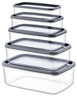 Sada 5 ks nádob na obed BPA FREE
