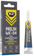KYANOAKRYLÁTOVÉ LEPIDLO, HRUBÝ GÉL K2 PROLOK WC54 20ML, super lepidlo, sekundové KYANOAKRYLÁTOVÉ LEPIDLO, HRUBÝ GÉL K2 PROLOK WC54 20ML, super lepidlo, sekundové