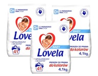 Lovela Baby Powder 3x 4,1 kg / 123 pr Farba