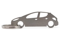 Kľúčenka Peugeot 207 5d, nerezová oceľ Kľúčenka Peugeot 207 5d, nerezová oceľ