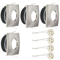 LED stropné svietidlo so stropným svietidlom IP64, 4 ks LED stropné svietidlo so stropným svietidlom IP64, 4 ks