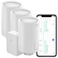 MEROSS SET 3X TERMOSTATICKÁ HLAVA MTS + RIADIACA JEDNOTKA BRÁNY M30 HOMEKIT MEROSS SET 3X TERMOSTATICKÁ HLAVA MTS + RIADIACA JEDNOTKA BRÁNY M30 HOMEKIT