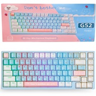 ONIKUMA G52 MECHANICKÁ HERNÁ KLÁVESNICA MINI RGB PODSVIETENIE PRE HRY ONIKUMA G52 MECHANICKÁ HERNÁ KLÁVESNICA MINI RGB PODSVIETENIE PRE HRY